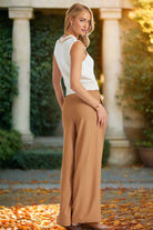 Bishop + Young Marbella Wide Leg Pant – Chelsea Girl Honey-Bottoms-Bishop And Young-Deja Nu Boutique, Women's Fashion Boutique in Lampasas, Texas