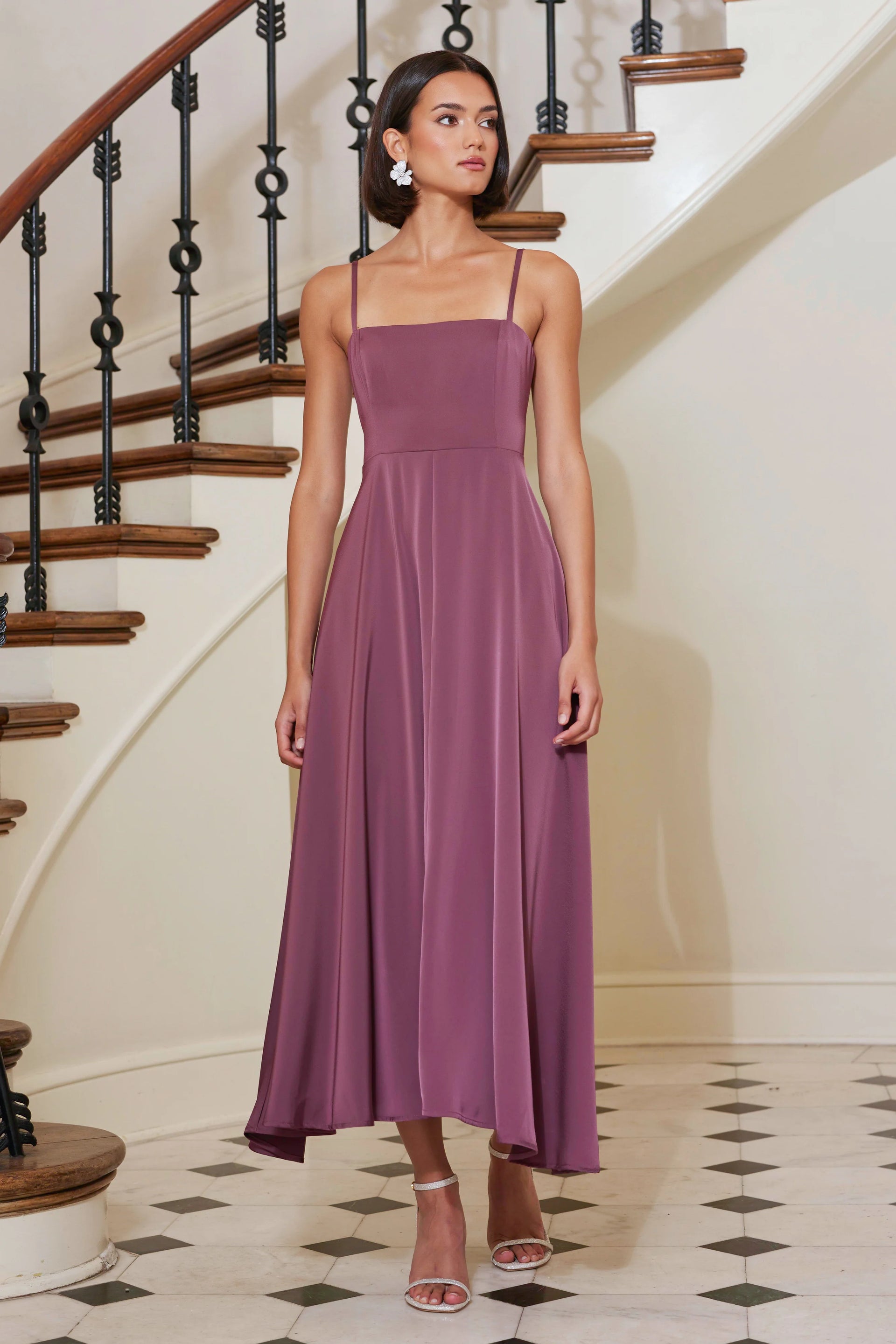 Bishop + Young Selma Dress in Dusty Rose Midi from Love at First Sight –  Deja Nu Tx