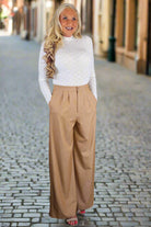 Bishop + Young Spencer Funnel Neck Lace Top – White Chelsea Girl-Tops-Bishop And Young-Deja Nu Boutique, Women's Fashion Boutique in Lampasas, Texas