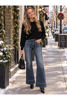 Molly Bracken Black Studded Knit Sweater-Sweaters-Molly Bracken-Deja Nu Boutique, Women's Fashion Boutique in Lampasas, Texas
