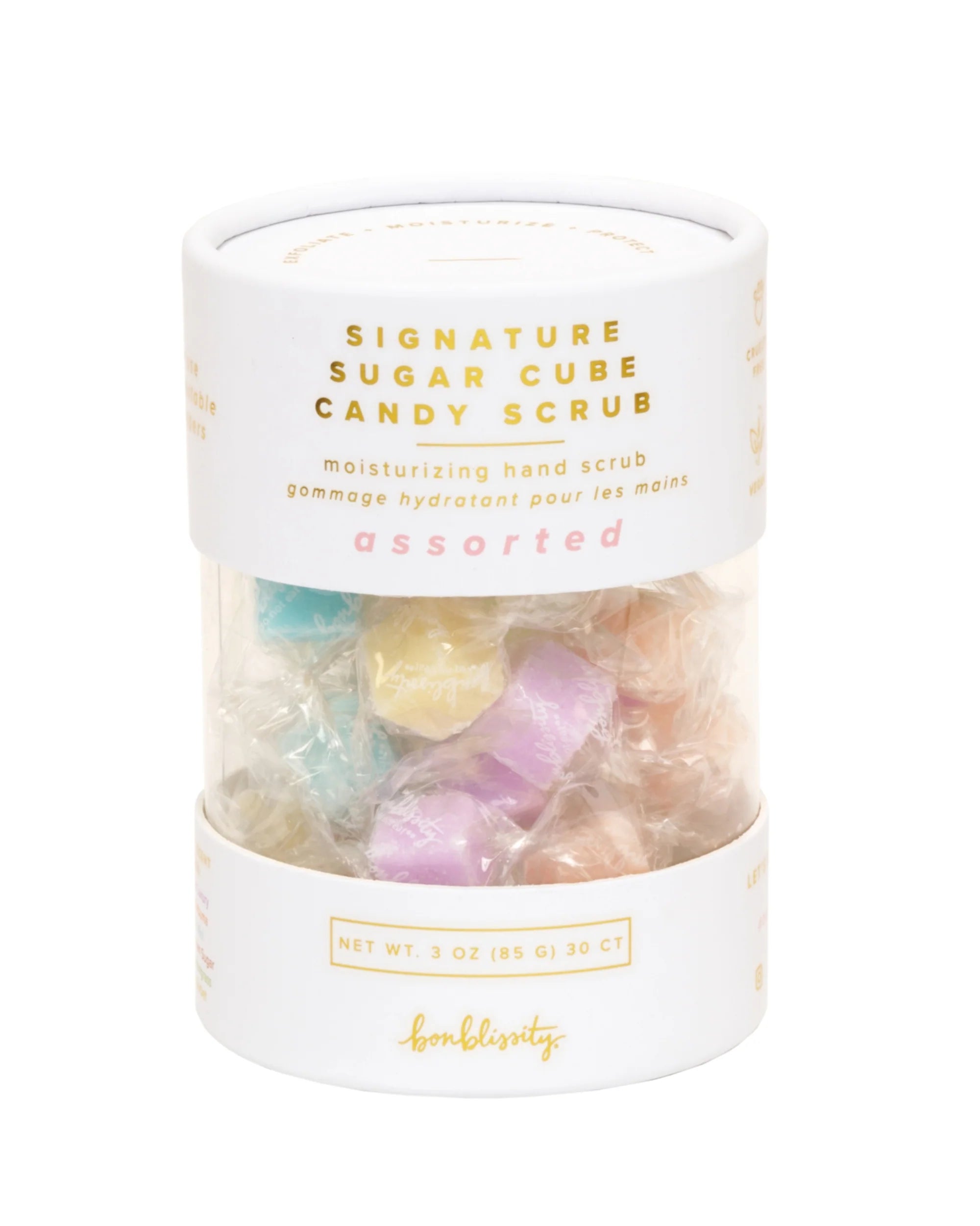 Bonblissity Assorted Sugar Cube Candy Scrub (30 pcs)-Sugar Scrub-Bonblissity-Deja Nu Boutique, Women's Fashion Boutique in Lampasas, Texas
