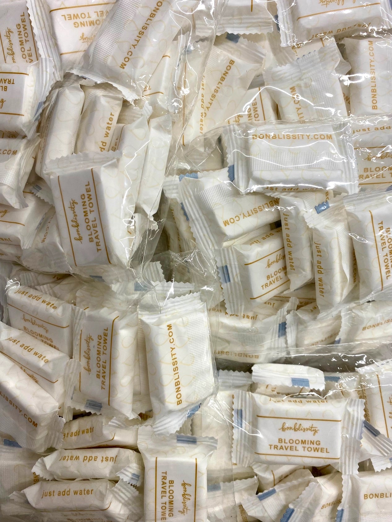 Bonblissity Blooming Travel Towel-Washcloths-Bonblissity-Deja Nu Boutique, Women's Fashion Boutique in Lampasas, Texas