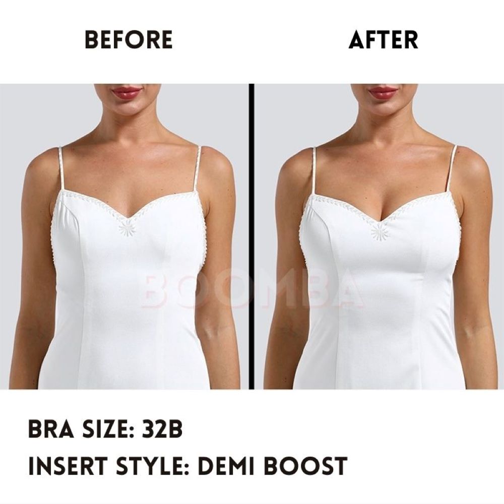 Boomba Demi Boost Inserts-Bra/Bralette-Boomba-Deja Nu Boutique, Women's Fashion Boutique in Lampasas, Texas