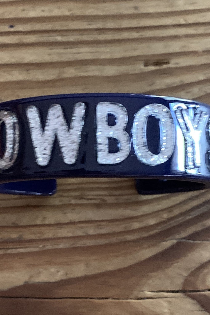 Brianna Cannon Dallas Cowboys Cuff-Bracelets-Brianna Cannon-Deja Nu Boutique, Women's Fashion Boutique in Lampasas, Texas
