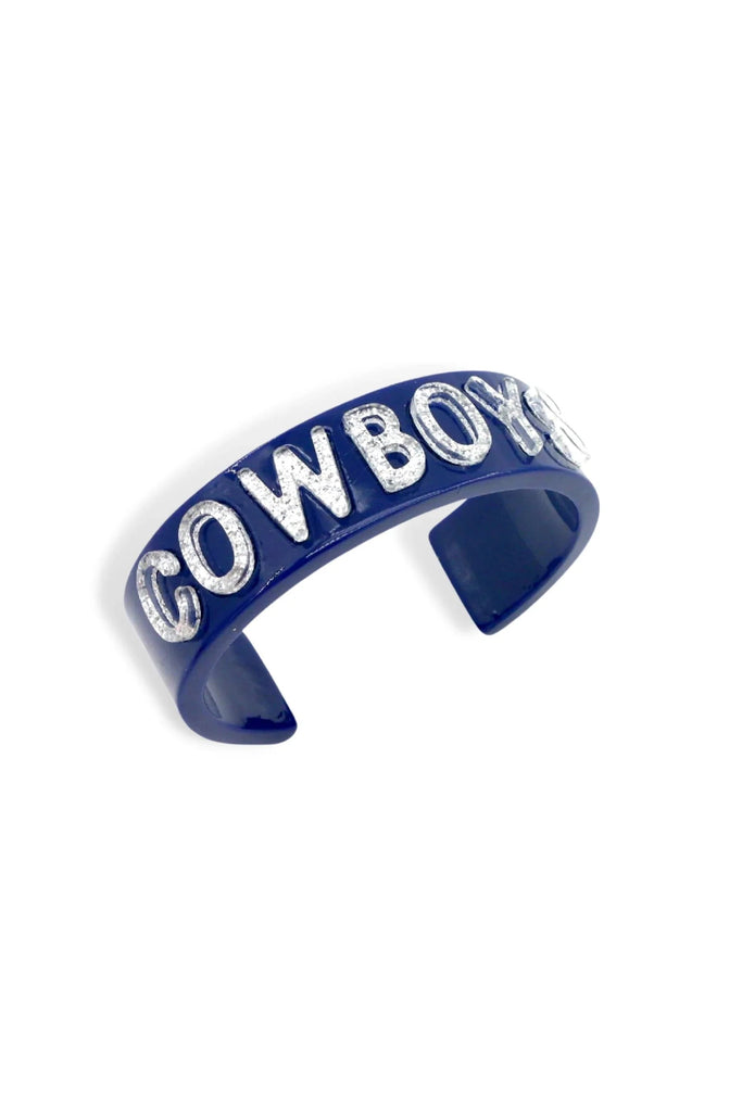 Brianna Cannon Dallas Cowboys Cuff-Bracelets-Brianna Cannon-Deja Nu Boutique, Women's Fashion Boutique in Lampasas, Texas