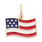 Canvas Style American Flag Charm in Red and Blue-charm-Canvas Style-Deja Nu Boutique, Women's Fashion Boutique in Lampasas, Texas