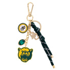 Canvas Style Baylor Bears Cluster Bag Charm In Green-bag charm-Canvas Style-Deja Nu Boutique, Women's Fashion Boutique in Lampasas, Texas