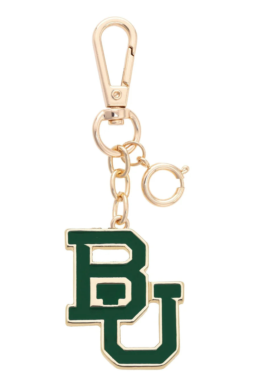 Canvas Style Baylor Bears Enamel Logo Bag Charm NCAA Officially Licensed-bag charm-Canvas Style-Deja Nu Boutique, Women's Fashion Boutique in Lampasas, Texas