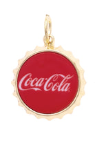 Canvas Style Coca-Cola Bottle Cap Charm in Red-Charms-Canvas Style-Deja Nu Boutique, Women's Fashion Boutique in Lampasas, Texas