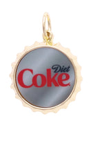 Canvas Style Diet Coke Bottle Cap Charm in Grey-Charms-Canvas Style-Deja Nu Boutique, Women's Fashion Boutique in Lampasas, Texas