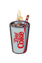 Canvas Style Diet Coke Fountain Drink Charm in Grey & Red-Charms-Canvas Style-Deja Nu Boutique, Women's Fashion Boutique in Lampasas, Texas