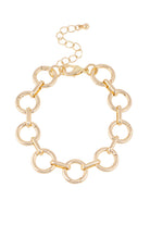 Canvas Style Juliette Charm Collector Bracelet Base in Shiny Gold-charm bracelet-Canvas Style-Deja Nu Boutique, Women's Fashion Boutique in Lampasas, Texas