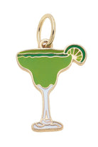 Canvas Style Margarita Charm in Green – Sip Happens!-Charms-Canvas Style-Deja Nu Boutique, Women's Fashion Boutique in Lampasas, Texas
