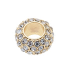 Canvas Style Pave Spacer Bead in Pink or Clear with Gold Plating-Charms-Canvas Style-Deja Nu Boutique, Women's Fashion Boutique in Lampasas, Texas