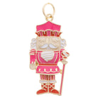 Canvas Style Nutcracker Enamel Charm in Pink, Red-charm-Canvas Style-Deja Nu Boutique, Women's Fashion Boutique in Lampasas, Texas