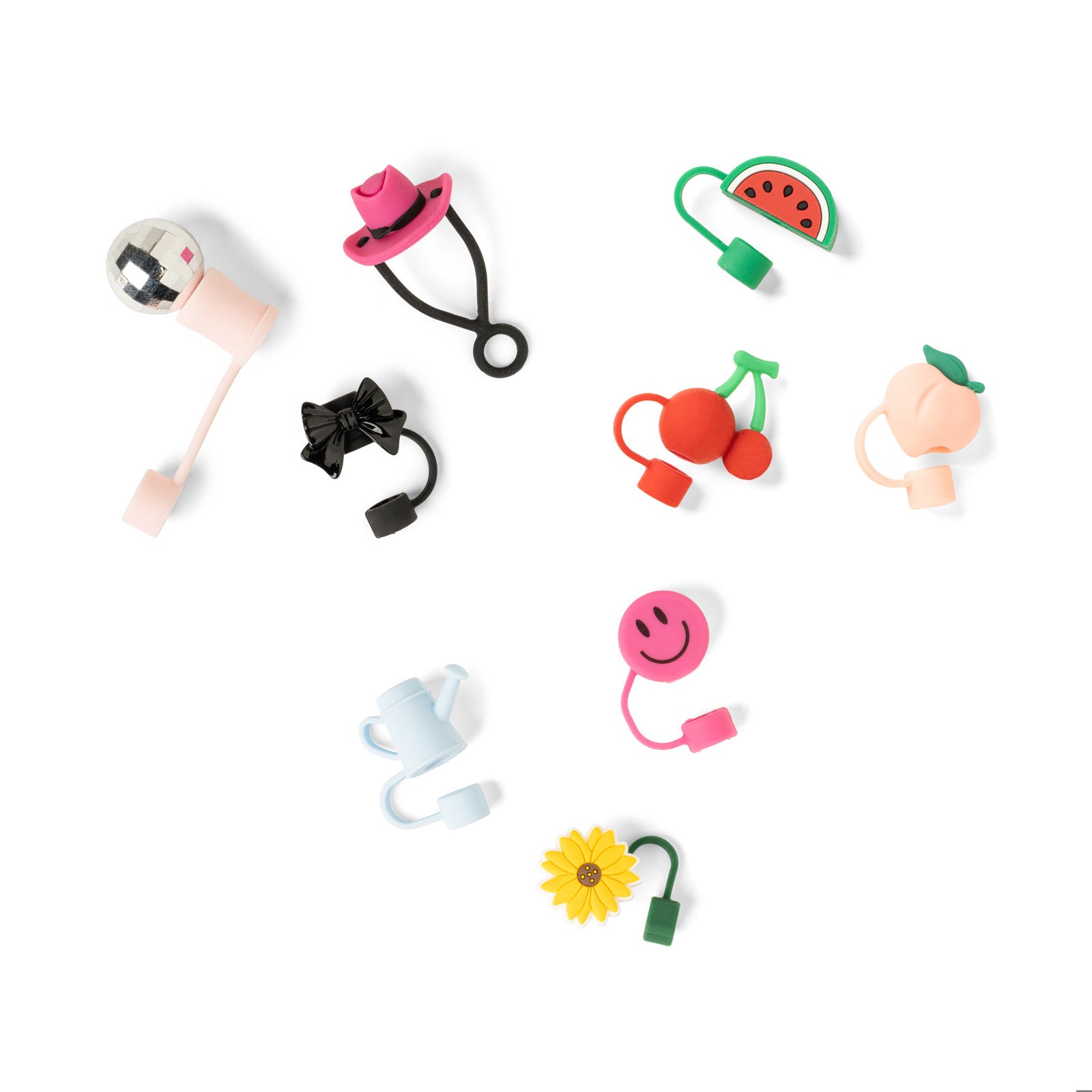 Crush Thirst Trap Straw Toppers – Fun Silicone 3-Pack Sets-Straw Holders-Crush-Deja Nu Boutique, Women's Fashion Boutique in Lampasas, Texas