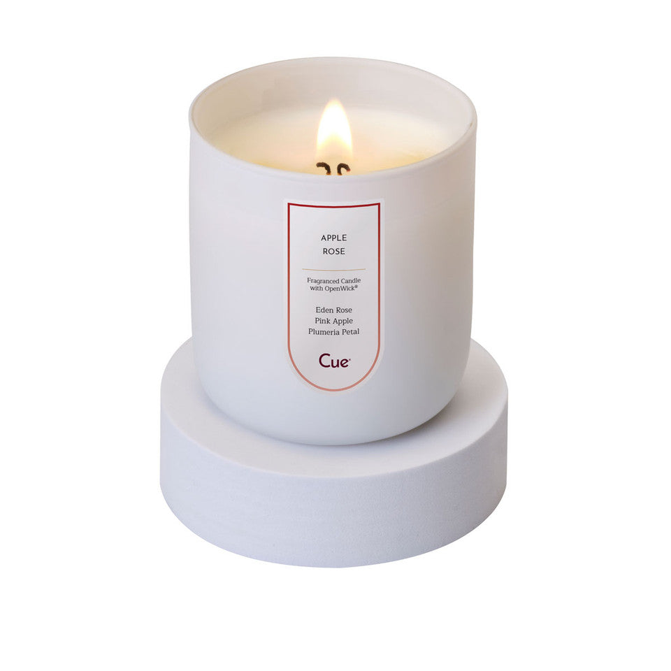 Cue Apple Rose Candle Signature Collection-Candle-Cue-Deja Nu Boutique, Women's Fashion Boutique in Lampasas, Texas
