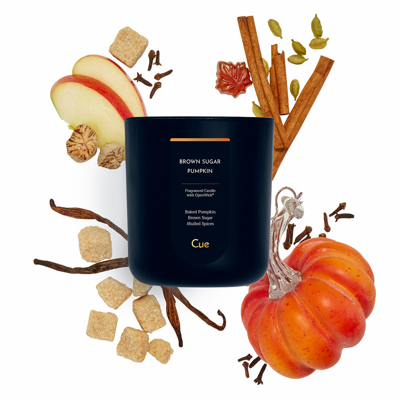 Cue Brown Sugar Pumpkin Candle Signature Collection-Candle-Cue-Deja Nu Boutique, Women's Fashion Boutique in Lampasas, Texas
