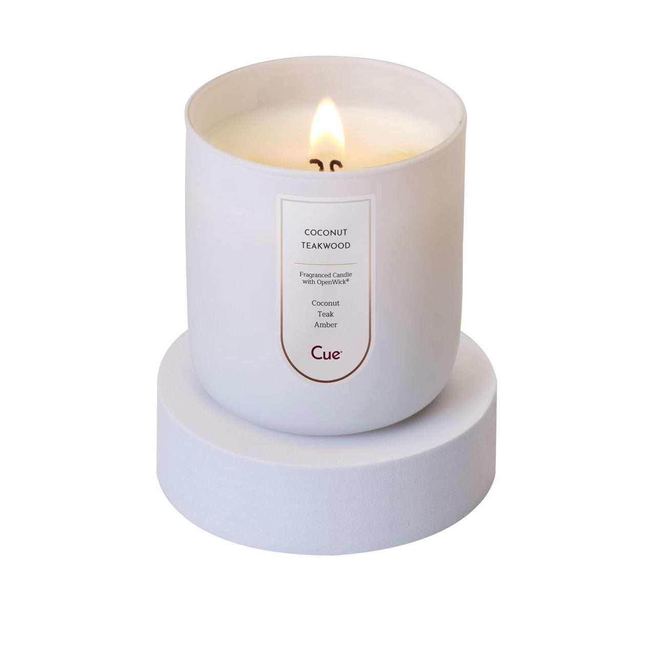 Cue Coconut Teakwood Candle Signature Collection-Candle-Cue-Deja Nu Boutique, Women's Fashion Boutique in Lampasas, Texas