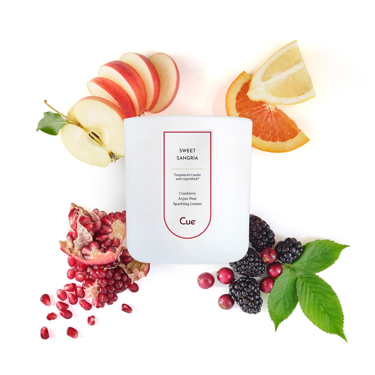 Cue Sweet Sangria Candle Signature Collection-Candle-Cue-Deja Nu Boutique, Women's Fashion Boutique in Lampasas, Texas