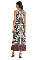 Donna Morgan For Maggy London Raye Leaf Print Maxi Dress-Dresses-Donna Morgan-Deja Nu Boutique, Women's Fashion Boutique in Lampasas, Texas