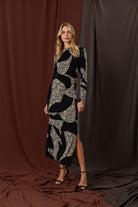 Donna Morgan For Maggy London Risi Matte Jersey Maxi Dress-Maxi Dresses-Donna Morgan-Deja Nu Boutique, Women's Fashion Boutique in Lampasas, Texas