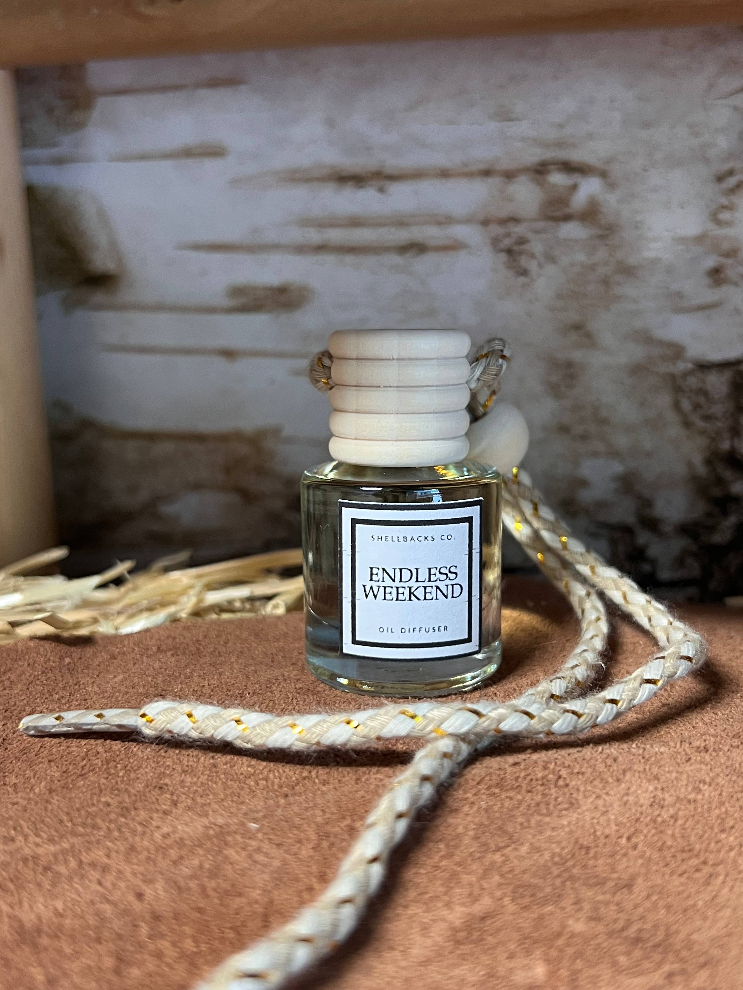 Endless Weekend Car Freshener Diffuser – Citrus, Coconut & Magnolia Escape-Car Diffuser-Prairie Chicken Sticker Shop & Gifts-Deja Nu Boutique, Women's Fashion Boutique in Lampasas, Texas