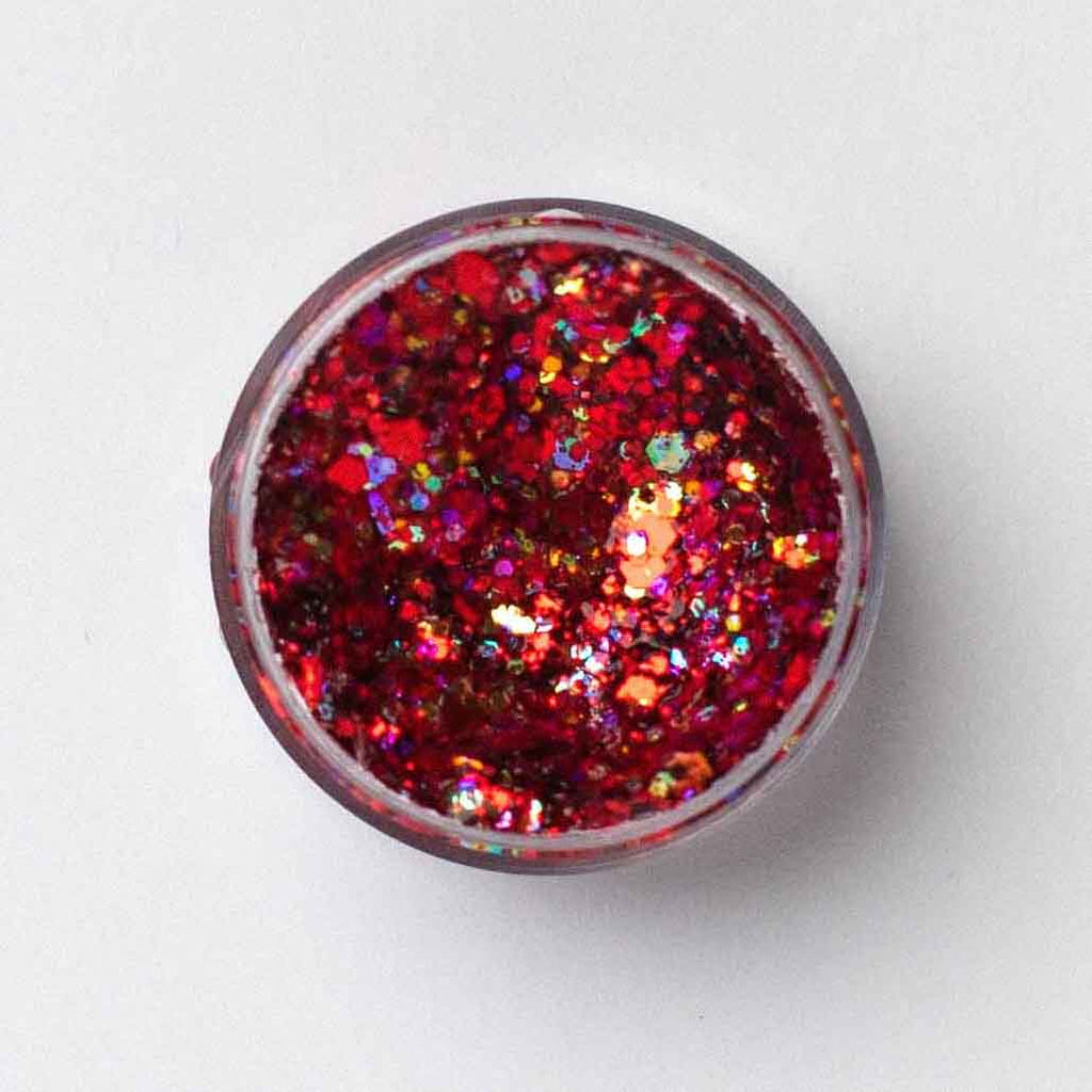 Galexie Glister Love Potion Gameday Red Glitter Gel - Hair, Face, Body Glitter Gel-Cosmetics-Galexie Glister-Deja Nu Boutique, Women's Fashion Boutique in Lampasas, Texas