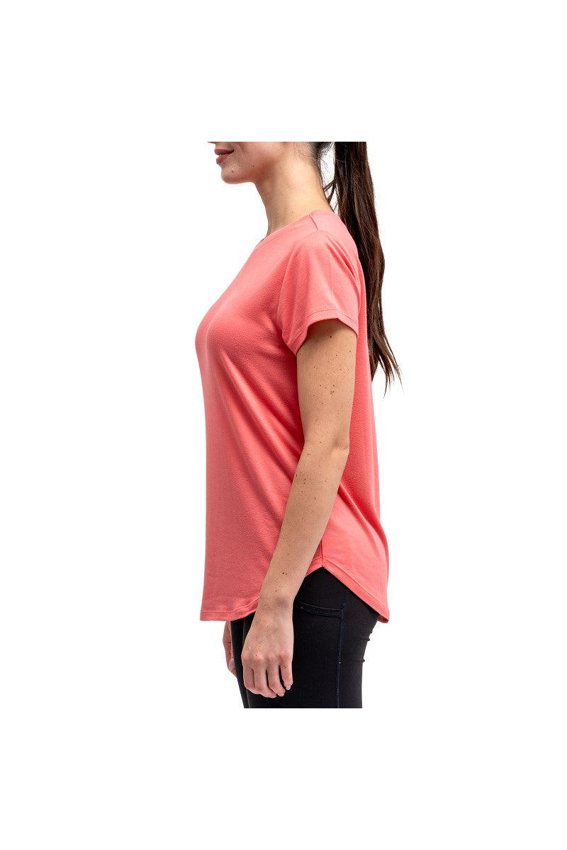 Hello Mello® Dream Tee in Coral-Tops-Hello Mello-Deja Nu Boutique, Women's Fashion Boutique in Lampasas, Texas