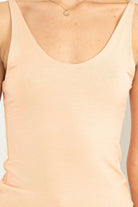 Hyfve Double Zero Balance Out Scoop Neck Cami Top In Tropical Peach-Camis/Tanks-Hyfve-Deja Nu Boutique, Women's Fashion Boutique in Lampasas, Texas