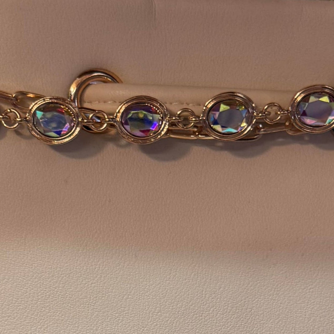 Iridescent Crystal Charm Strap – Glam Upgrade for Bags & Hats-Charm Strap-Deja Nu Tx-Deja Nu Boutique, Women's Fashion Boutique in Lampasas, Texas