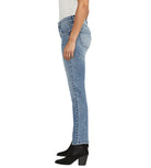 Jag Cassie Slim Fit Mid Rise Jean In Beacon Blue-Jeans-Jag-Deja Nu Boutique, Women's Fashion Boutique in Lampasas, Texas