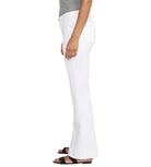 Jag Kait Mid Rise Flare White Jean-Jeans-Jag-Deja Nu Boutique, Women's Fashion Boutique in Lampasas, Texas