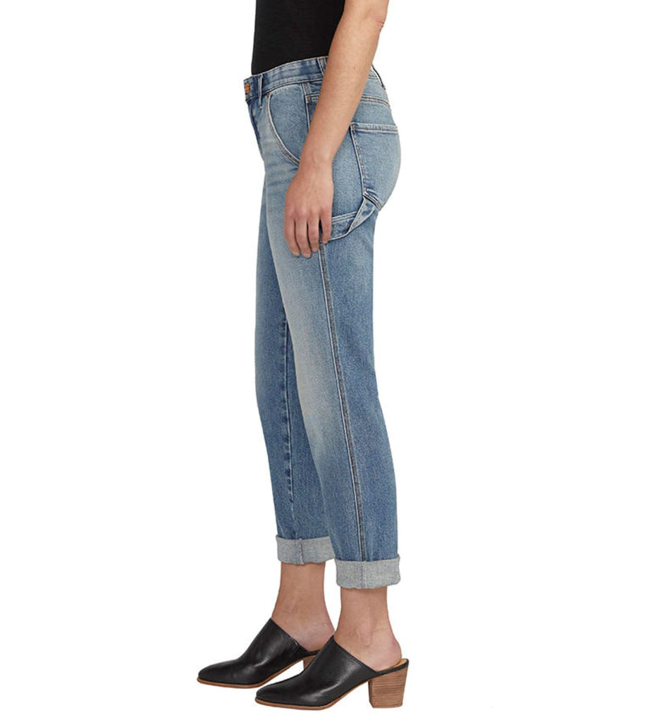 Jag Mid Rise Carter Girlfriend In Mariner Blue-Jeans-Jag-Deja Nu Boutique, Women's Fashion Boutique in Lampasas, Texas