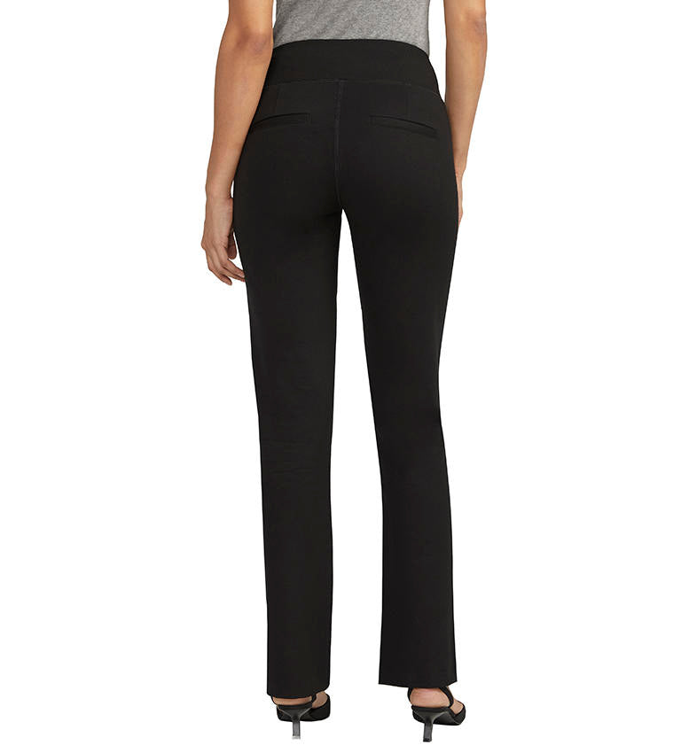 Jag Mid Rise Pull-On Boot Cut Pant In Black-Pants-Jag-Deja Nu Boutique, Women's Fashion Boutique in Lampasas, Texas