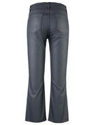 KUT FROM THE KLOTH Kelsey High Rise Ankle Flare with Raw Hem in Silver Bell-Jeans-Kut from the Kloth-Deja Nu Boutique, Women's Fashion Boutique in Lampasas, Texas