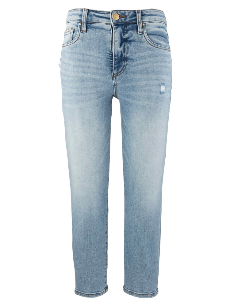 Kut From The Kloth Rachael High Rise Fab Ab Mom Regular Hem In Recognition-Jeans-Kut from the Kloth-Deja Nu Boutique, Women's Fashion Boutique in Lampasas, Texas