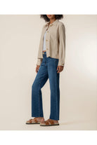 Kut from the Kloth Bellamy Linen Jacket – Sand-Jackets-Kut from the Kloth-Deja Nu Boutique, Women's Fashion Boutique in Lampasas, Texas