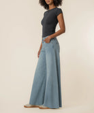 Kut from the Kloth Blake High Rise Fab Ab Super Wide Leg Jeans – Transcendent Wash-Jeans-Kut from the Kloth-Deja Nu Boutique, Women's Fashion Boutique in Lampasas, Texas