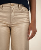 Kut from the Kloth Charlotte High Rise Wide Leg in Gold-Jeans-Kut from the Kloth-Deja Nu Boutique, Women's Fashion Boutique in Lampasas, Texas