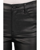 Kut from the Kloth Meg High Rise Fab Ab Wide Leg Jeans In Black Coated-Jeans-Kut from the Kloth-Deja Nu Boutique, Women's Fashion Boutique in Lampasas, Texas