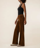 Kut from the Kloth Nutmeg High Rise Corduroy Wide Leg Jeans-Pants-Kut from the Kloth-Deja Nu Boutique, Women's Fashion Boutique in Lampasas, Texas