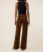 Kut from the Kloth Nutmeg High Rise Corduroy Wide Leg Jeans-Pants-Kut from the Kloth-Deja Nu Boutique, Women's Fashion Boutique in Lampasas, Texas
