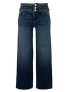 Kut from the Kloth Charlotte High Rise Braided Waistband-Jeans-Kut from the Kloth-Deja Nu Boutique, Women's Fashion Boutique in Lampasas, Texas