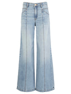 Kut from the Kloth Jodi High Rise Front Princess Seam Clean Finish Jean – Corel Straight-Jeans-Kut from the Kloth-Deja Nu Boutique, Women's Fashion Boutique in Lampasas, Texas