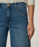 Kut from the Kloth Maya High Rise Fab Ab Wide Leg Jeans In Generous Wash-Jeans-Kut from the Kloth-Deja Nu Boutique, Women's Fashion Boutique in Lampasas, Texas