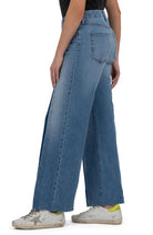 Kut from the Kloth Meg High Rise Pleated Wide Leg Jeans with Shadow Panels-Jeans-Kut from the Kloth-Deja Nu Boutique, Women's Fashion Boutique in Lampasas, Texas