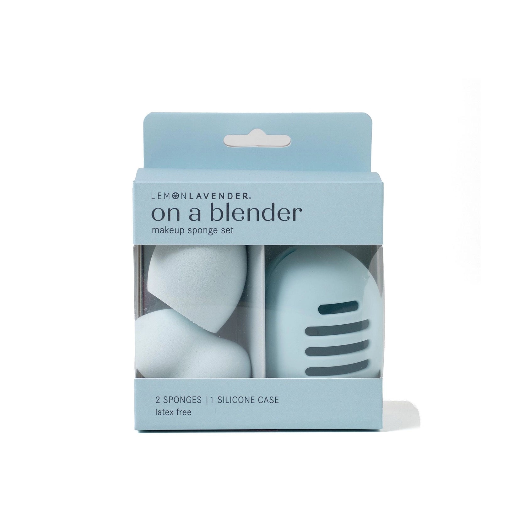 Lemon Lavender™ On a Blender Makeup Sponges & Case Set-Makeup Sponges-Lemon Lavender-Deja Nu Boutique, Women's Fashion Boutique in Lampasas, Texas