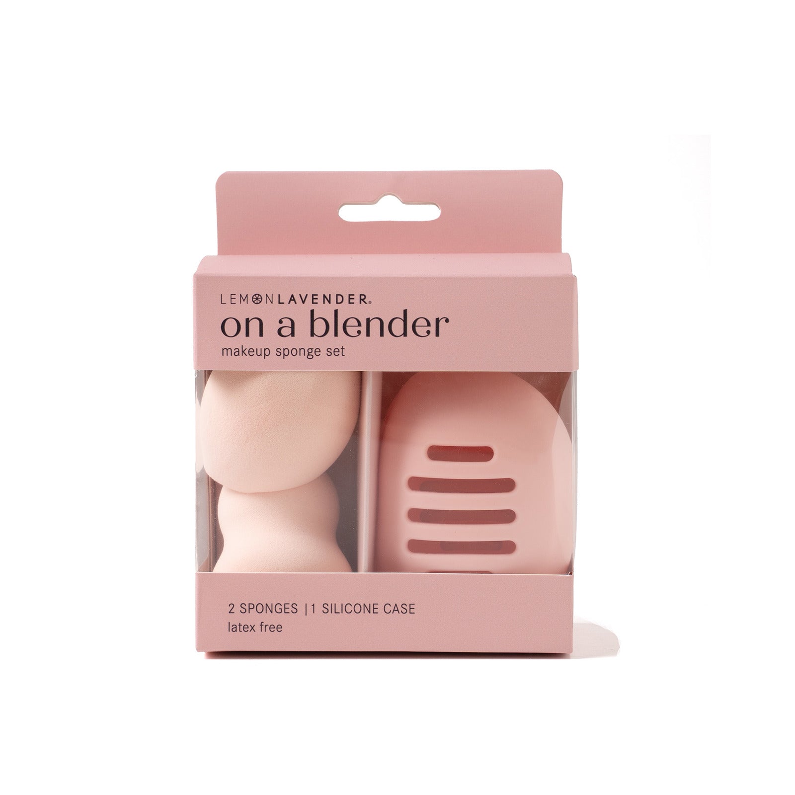 Lemon Lavender™ On a Blender Makeup Sponges & Case Set-Makeup Sponges-Lemon Lavender-Deja Nu Boutique, Women's Fashion Boutique in Lampasas, Texas