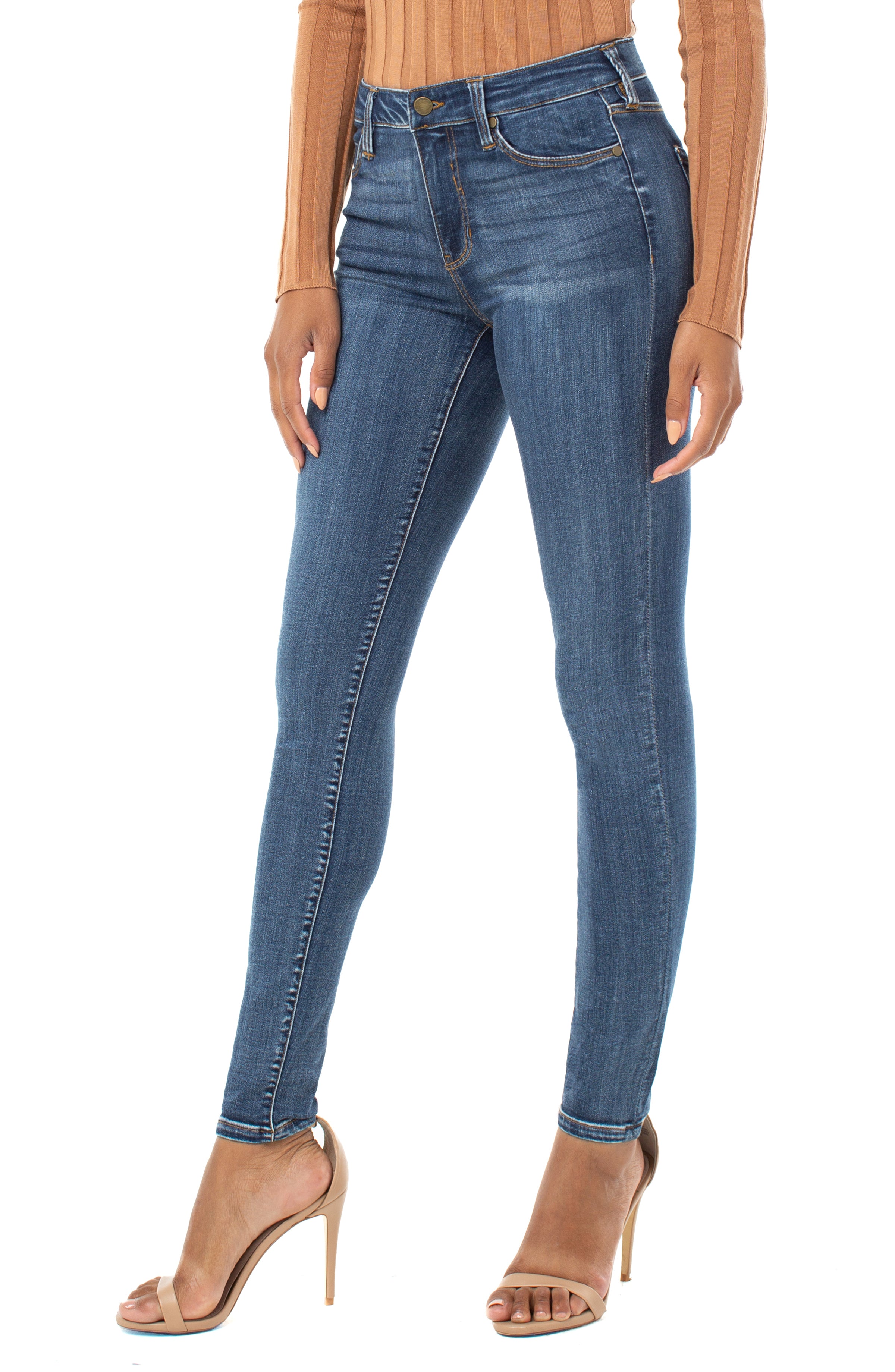 Liverpool Abby Skinny High-Performance Eco Denim In Victory-Jeans-Liverpool-Deja Nu Boutique, Women's Fashion Boutique in Lampasas, Texas